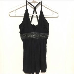 Sky black top - size XS